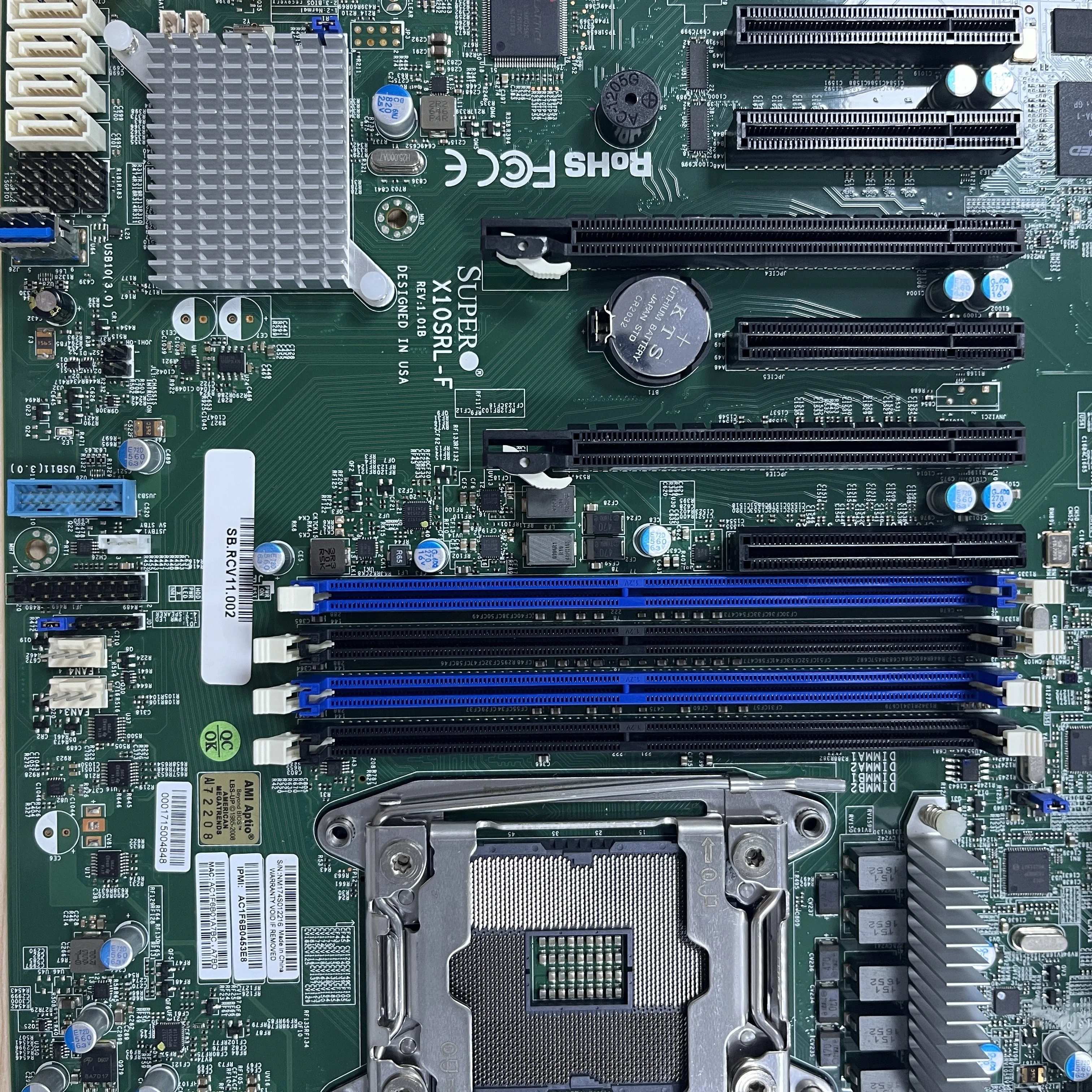 슈퍼마이크로 X10SRL-F C612 마더보드 LGA - E5 2699 V4 리뷰 및 가격