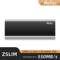 Netac Portable External SSD 1TB 500GB 250GB SSD 2TB Hard Drive HDD Solid State Drive Type-c USB 3.1 Compatible SSD for Laptop PC