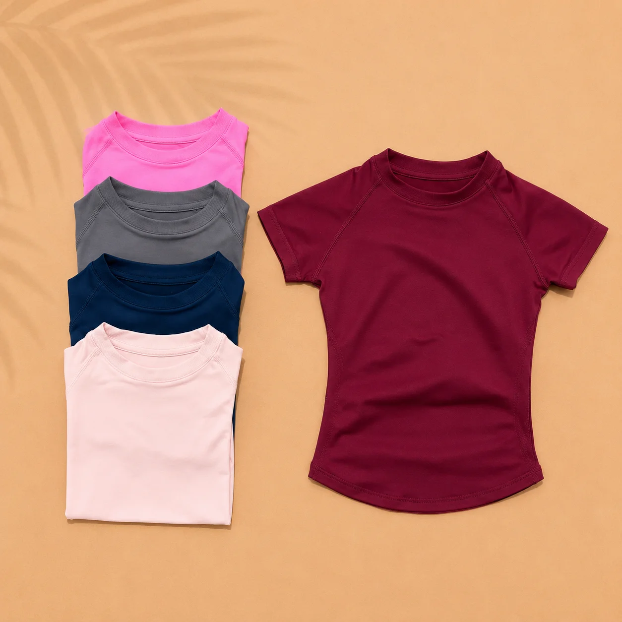 T-shirt de sport sans couture pour femme, manches courtes, haut de gym, fitness, yoga, séchage rapide, course à pied, entraînement, athlétique, coupe ajustée, vêtements de sport