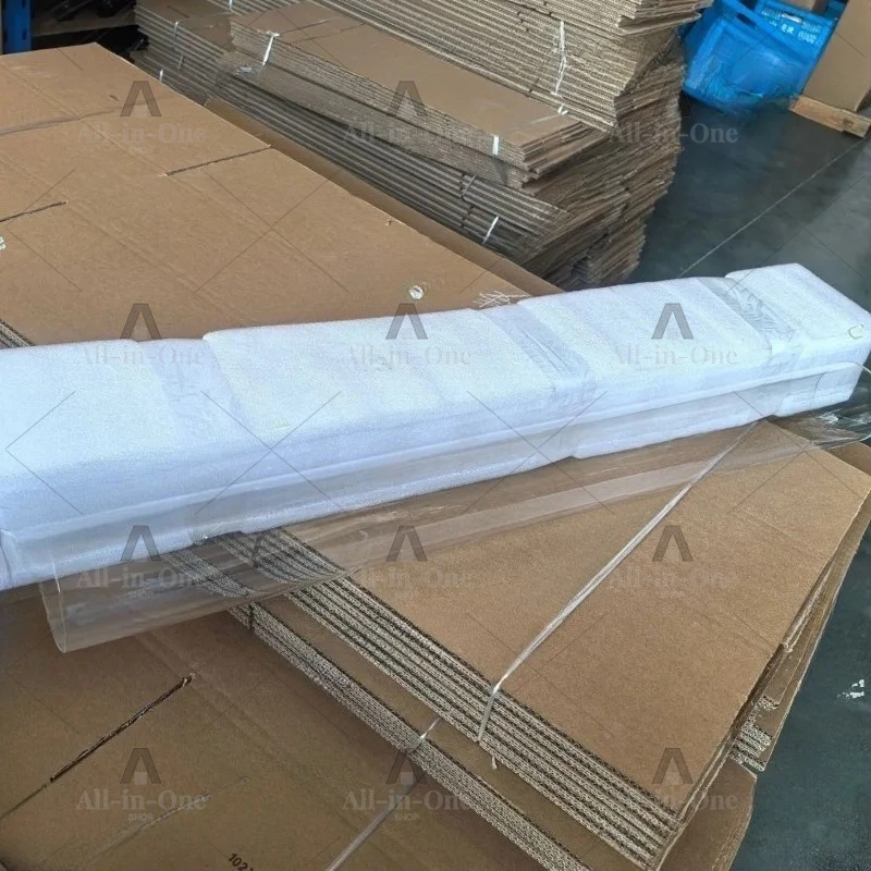Gas Heater Accessories - Heater Glass Tube, Individual Foam Packaging with Silicone Washer