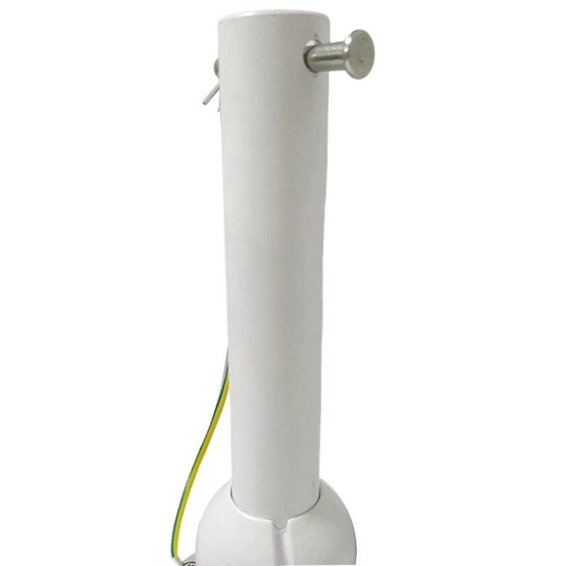 [NEW!N92R】 Complete Ceiling Fan Downrod Installation Kit In White- For Enhanced Airflow Performance