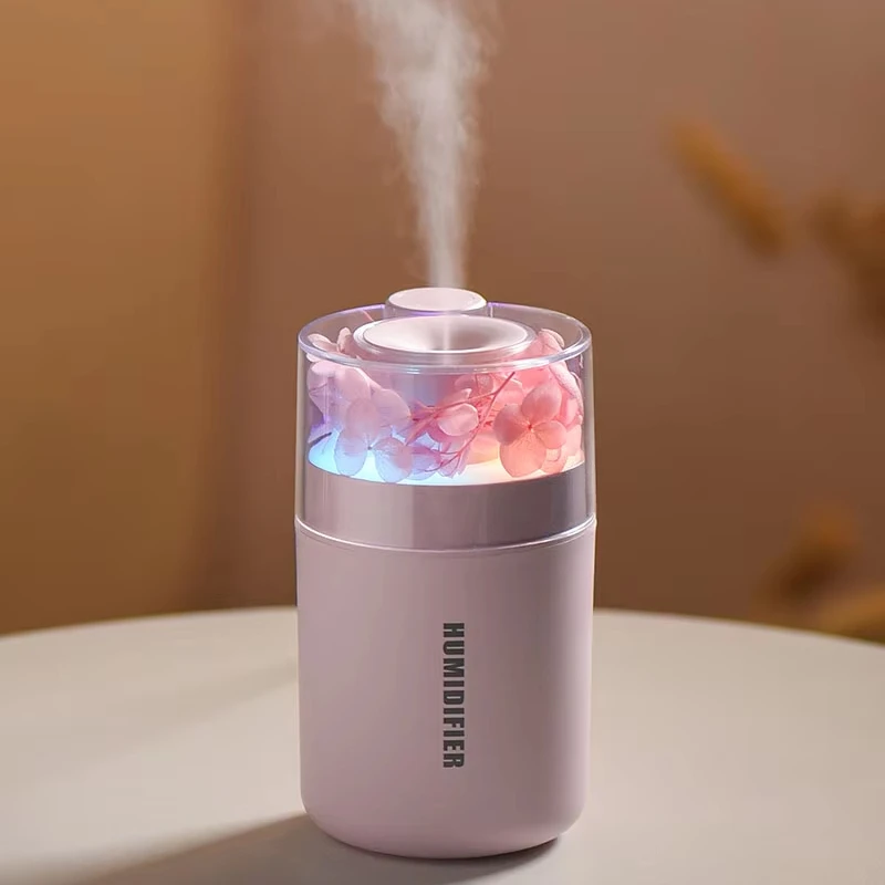 

Настраиваемый мини-портативный увлажнитель воздуха, 7-цветный светодиодный ультразвуковой диффузор аромата, спрей, вечные цветы, украшение автомобиля, бытовой автомобиль