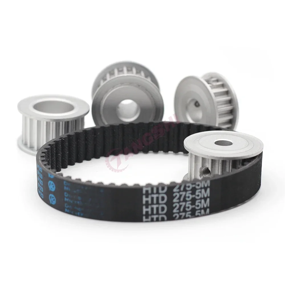 HTD 5M 23 Teeth Synchronous Timing Pulley CNC Precision Drive Belt Width 10/15/20mm Bore Diameter 5-20mm for Belt Drive Systems