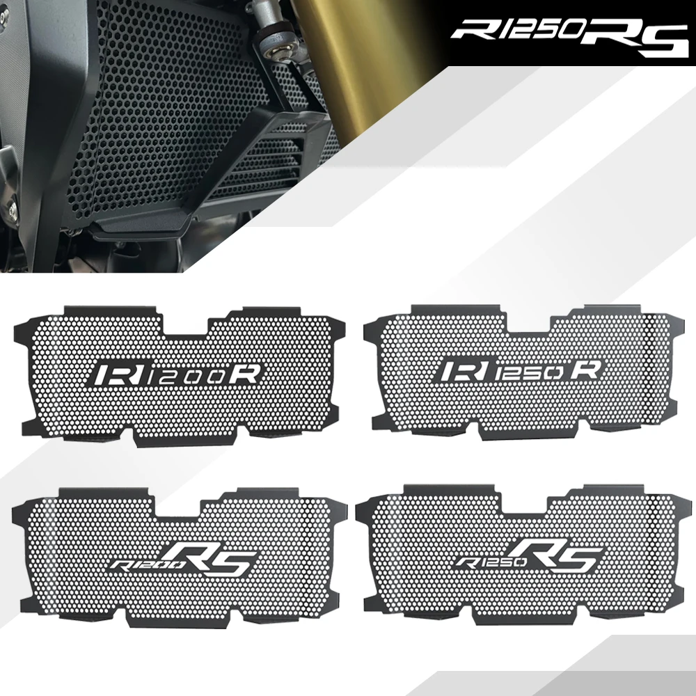 

For BMW R1200R R1200RS 2015 2016 2017 2018 R1250R R1250RS R 1250 R RS 2019-2024 Motorcycle Radiator Grille Guard Cover Protector