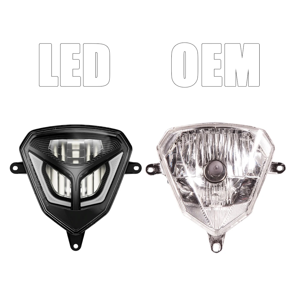 LED Headlight Headlamp For Beta RR 125 200 250 300 350 390 430 480 Xtrainer 2020-2025 Enduro Racing Motorcycle Head Light  Lamp - Image 3