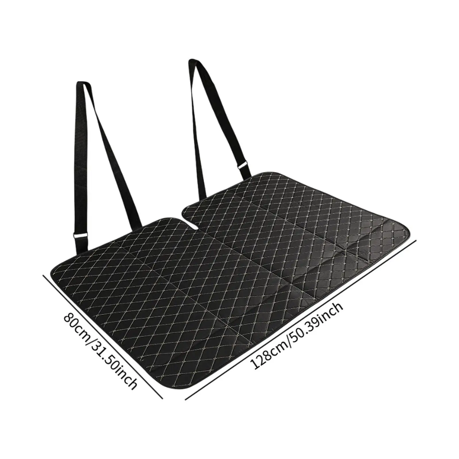 سرير السيارة فراش المقعد الخلفي موسع طوي المحمولة اكسسوارات السيارات سيارة السفر التخييم فراش لشاحنة رحلة الطريق MPV #6