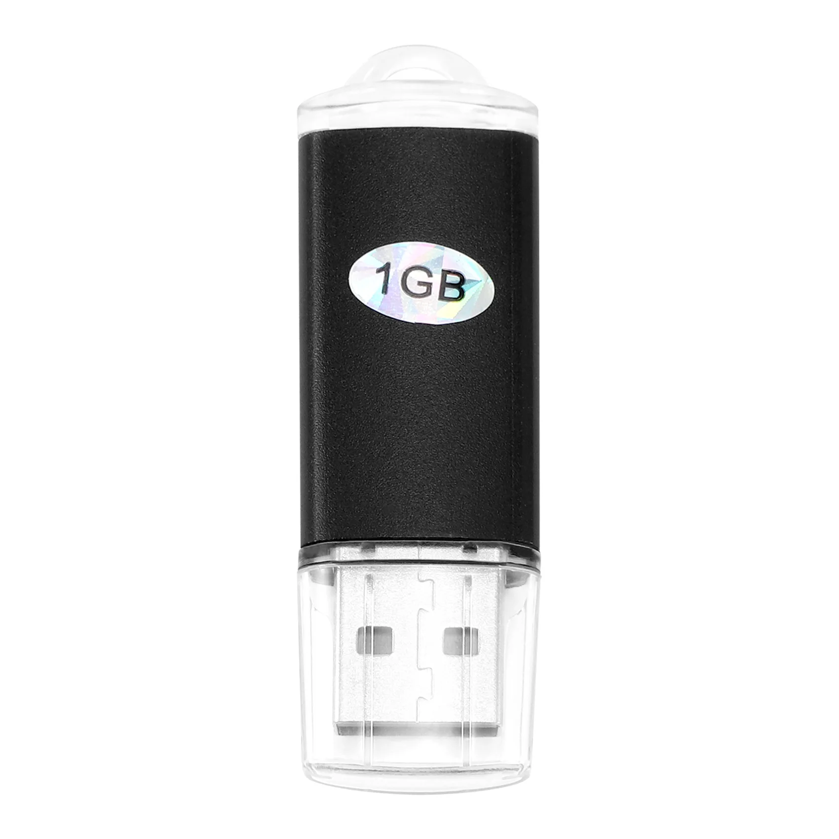 ABGN USB Memory Stick Flash Pen Drive U Disk for PC TV Color:Black Capacity:1GB