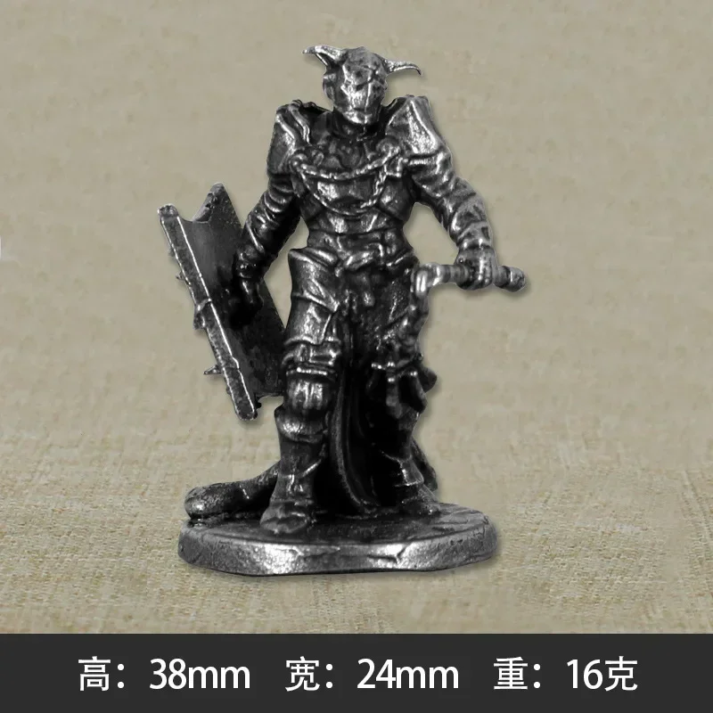 War Chess Table Game Car Ornaments Decorations Crafts Copper Undead Skeleton Soldiers Dolls Army Legion Model Figurine Miniature