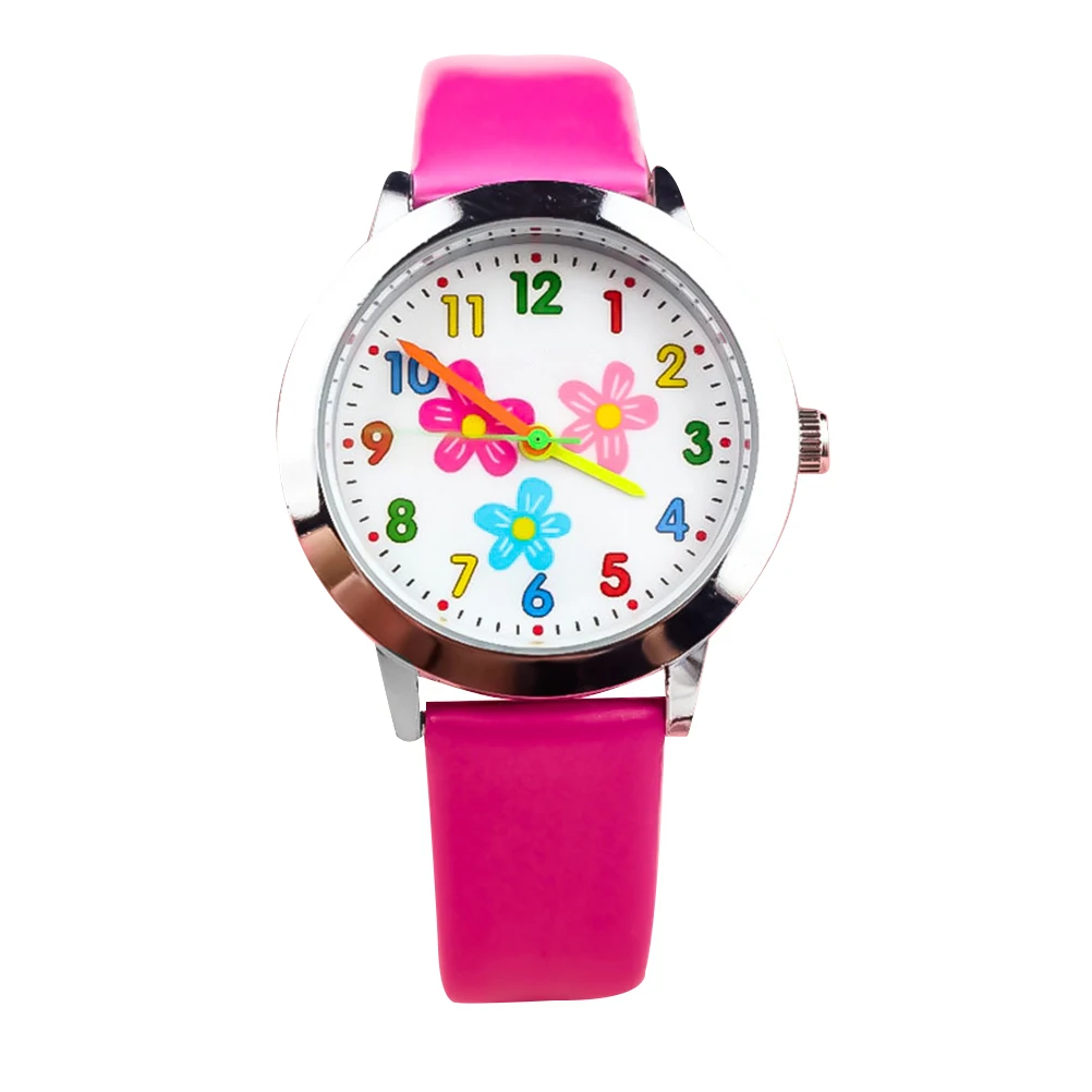 

Cartoon Digital Watches for Kids Fashionable Children Watch Durable Soft Strap Quartz Movement Birthday Gift Students Watch Kids