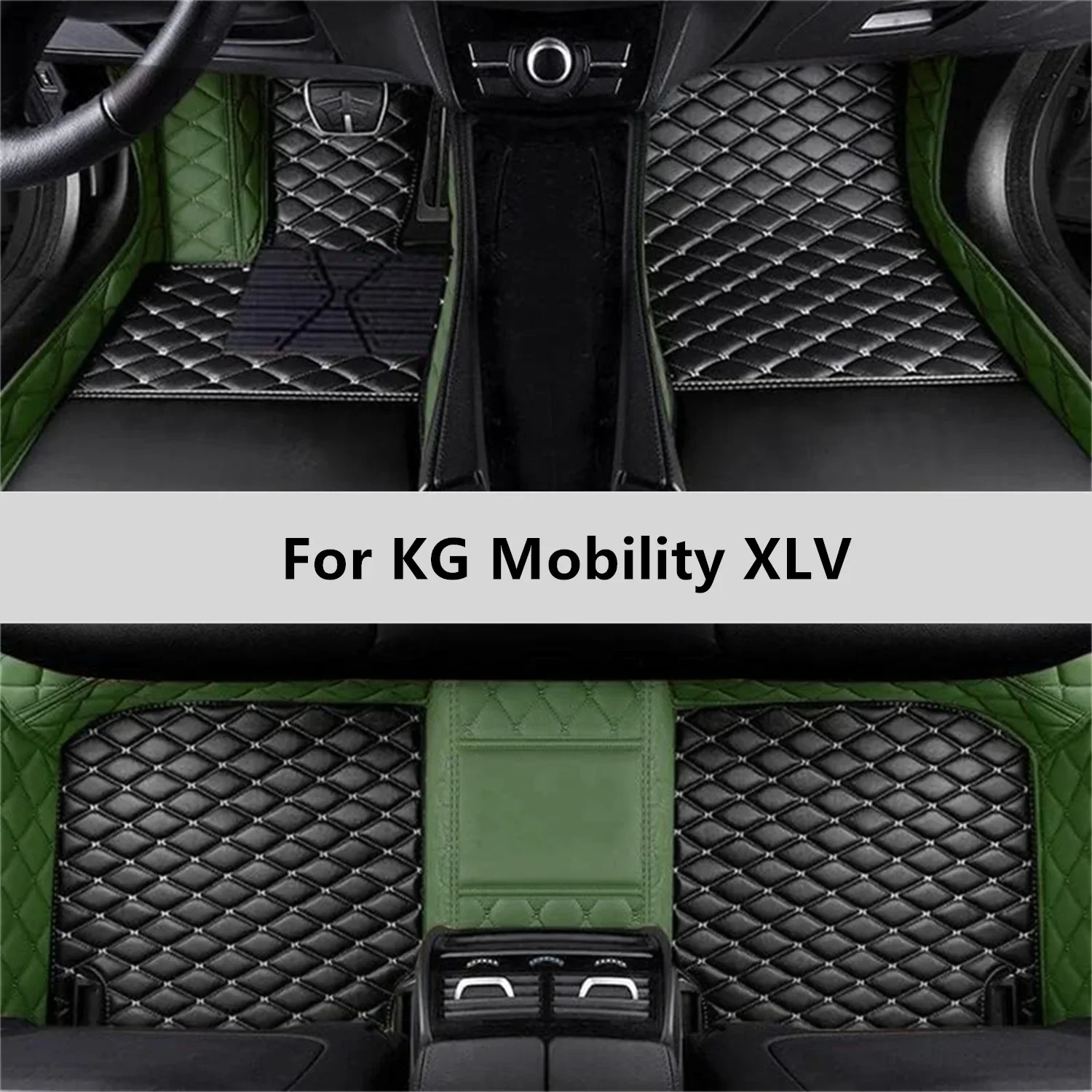 Custom Car Floor Mats For KG Mobility XLV 2023 2024 2025 2026 2027 2028 Floor Mat Car Mat Accessories Interior Accessories