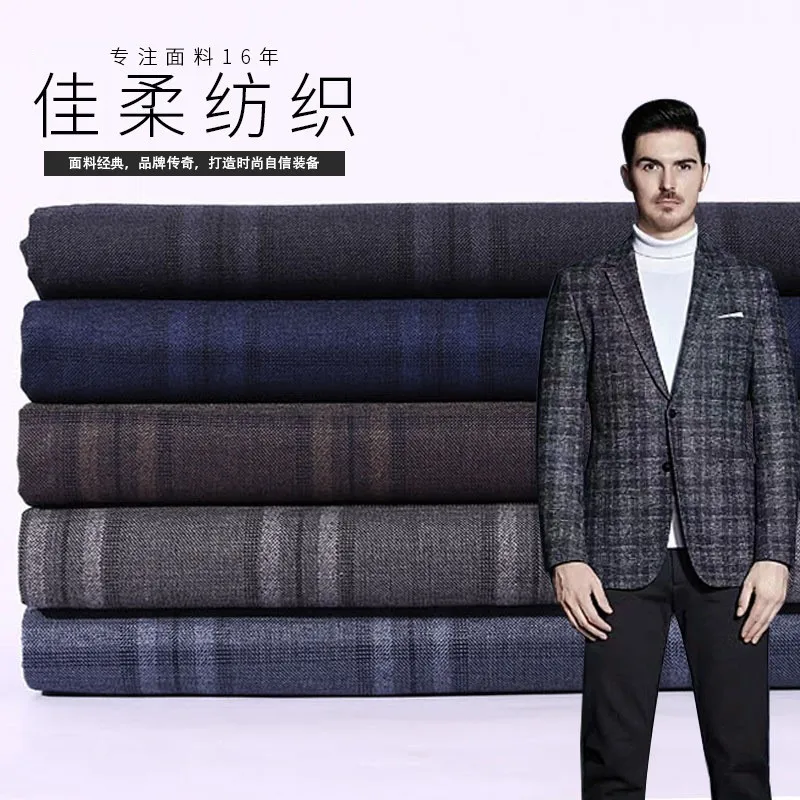 New men's suit fabric business formal casual fashion outerwear