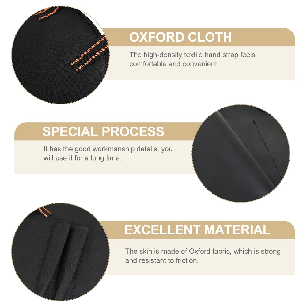 

Dumb Drum Storage Bag Accessories Drumstick Bags Pad Nylon Percussion Instrument Carrying Pouch Portable