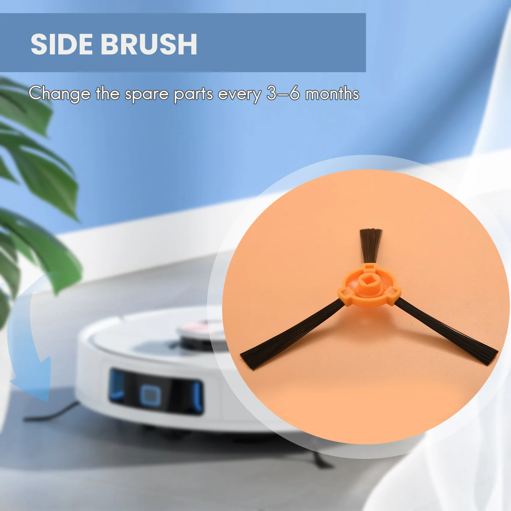 M17K 18 個サイドブラシメインブラシフレームカバーキャスターホイールフィルター ECOVACS DEEBOT 600 601 605 710 N79 N79S 掃除機用