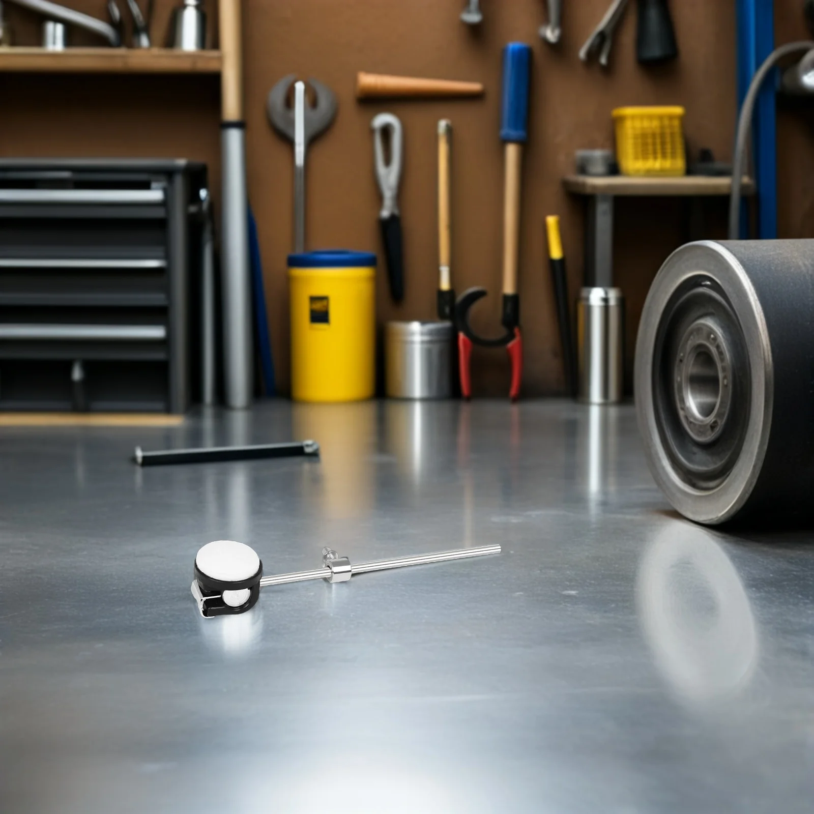 

2Pcs Percussion Instrument Accessories Drum Pedal Beater Replacement Parts Felt Head Metal Handle Adjustable Knob for Bass Drum