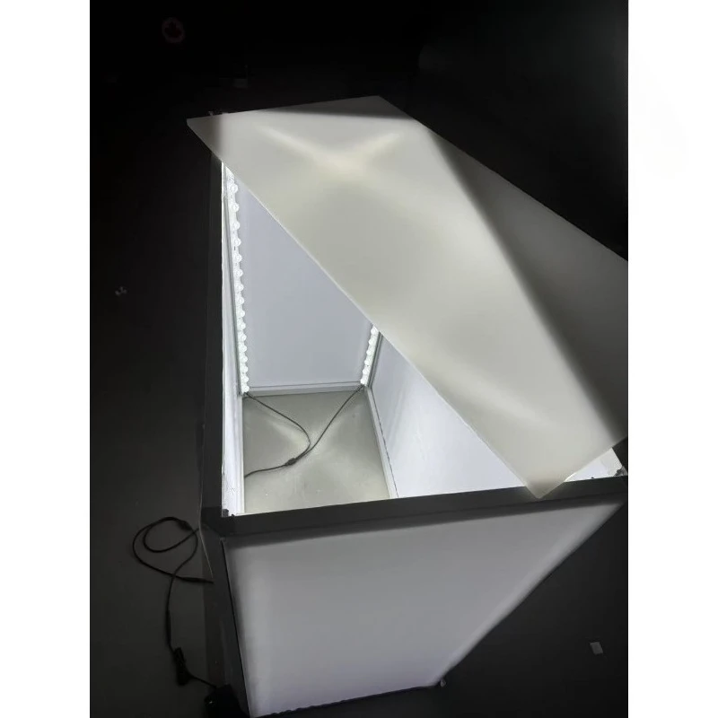 Integrated storage display stand, interactive display, retail vendor, toolless assembly