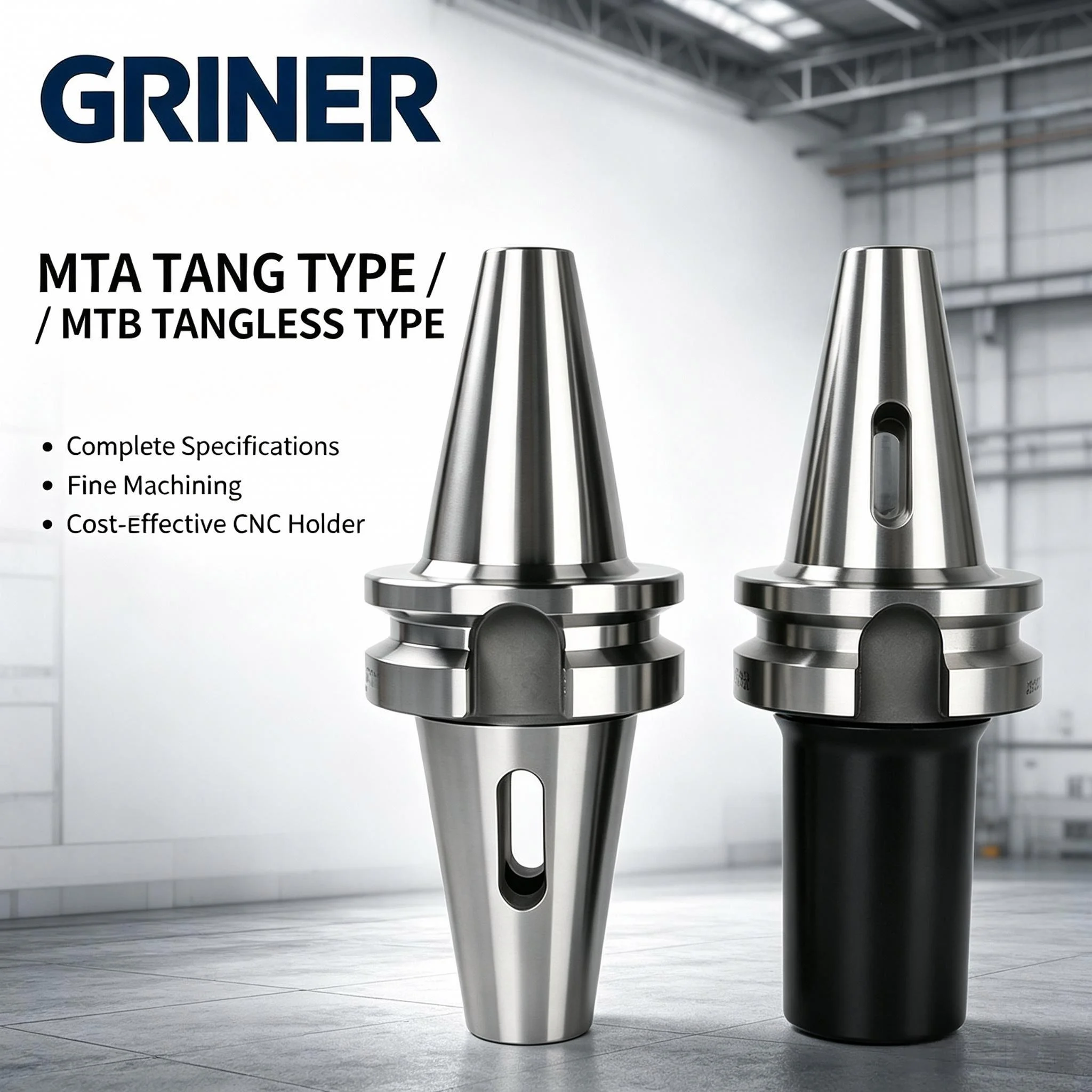 GRINER BT30 BT40 BT50 MTA3 MTB Morse Taper Tool Holder CNC Drill Arbor Morse Taper Adapter for Machining Center