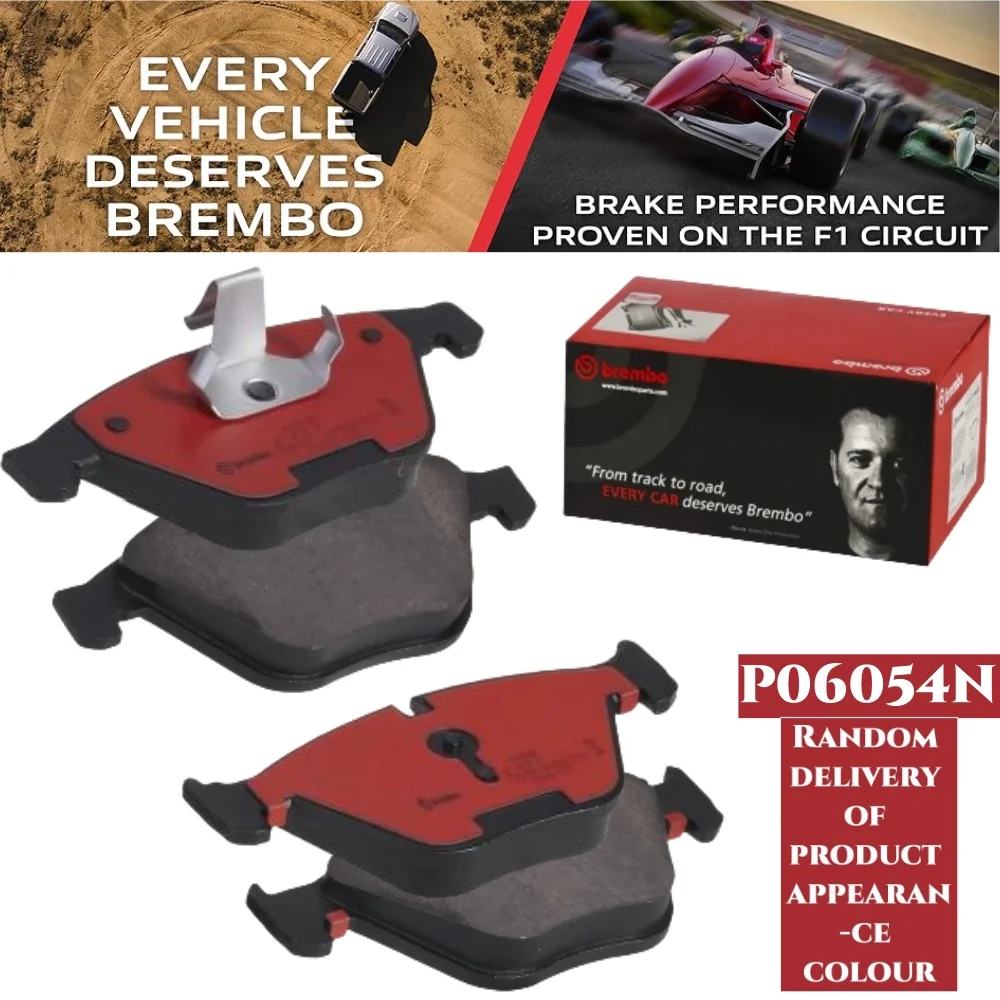 

Brembo P06054N Premium Ceramic Front Disc Brake Pad Set BMW/BMW (BRILLIANCE) OE# 34116794913