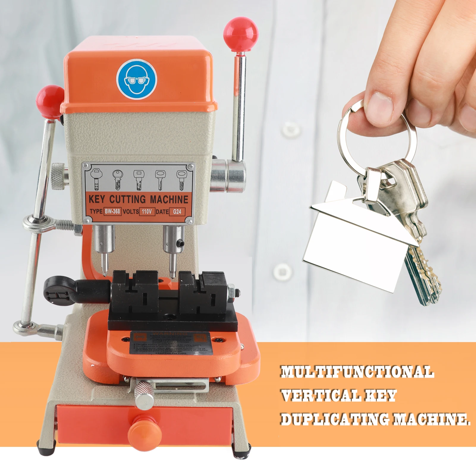 Machine multifonctionnelle de duplication de copie de coupe de clé de voiture, Machine de reproduction de clés pour fabriquer des clés de porte de voiture, outil de serrurier