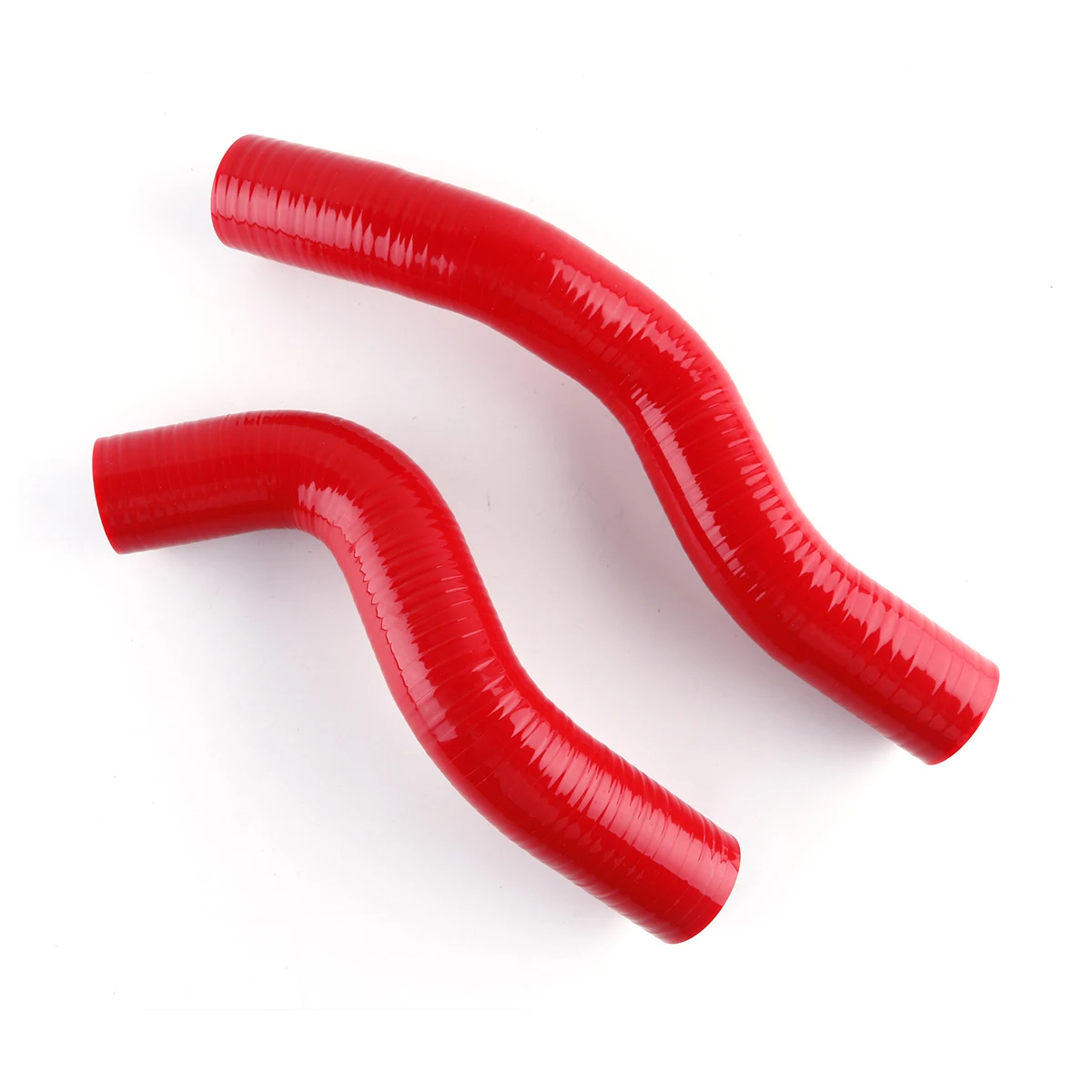 2PCS 3PLY For Toyota Land Cruiser 70 Series HZJ75 HZJ78 HZJ79 Engine Silicone Radiator Coolant Cooling Hose Pipe Tube Set Kit