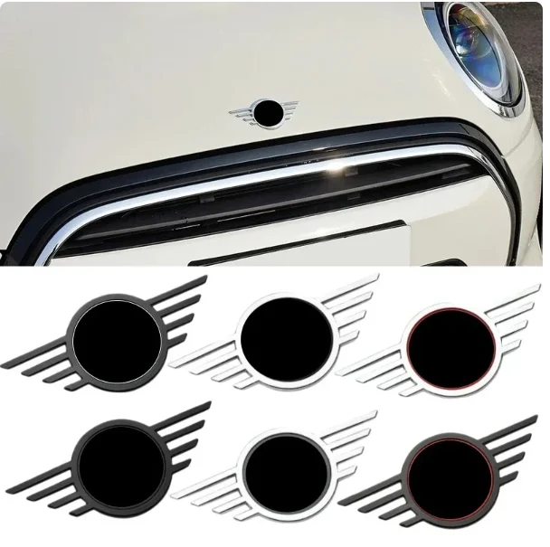 

ABS Car Styling For Mini Cooper Logo Countryman F54 F55 F56 F57 F60 Auto Front Emblem Decal Rear Trunk Badge Sticker Accessories