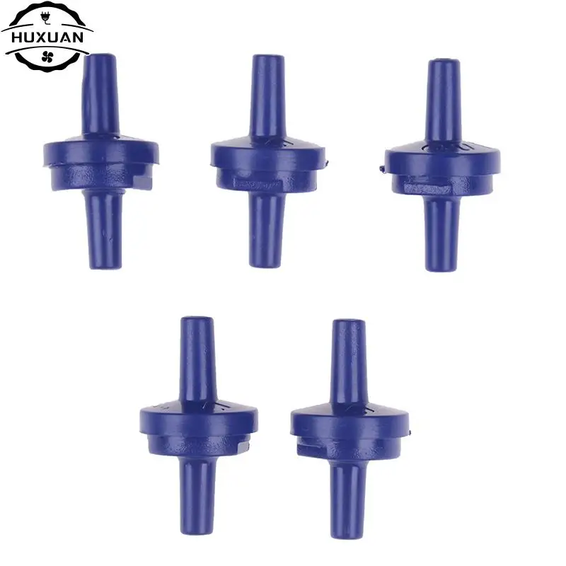 5pcs/set Air Pump Check Valve One Way Non-Return Valve Fish Tank Aquarium Water Air Pump