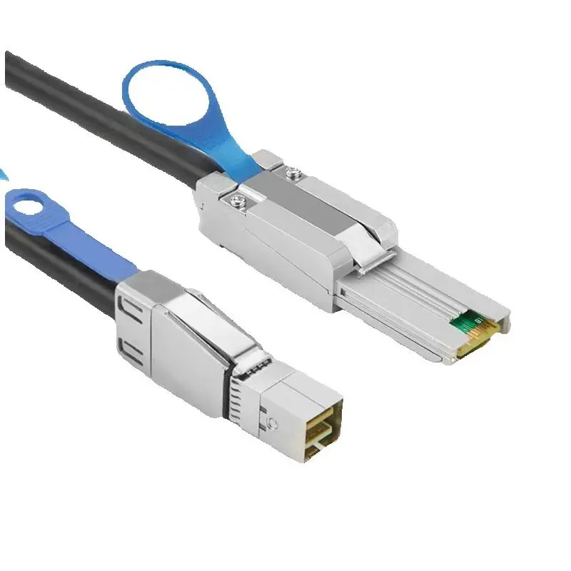 

2M 1M Mini SAS HD 8088 26Pin to SFF-8644 6Gpbs Внешний кабель Mini SAS для Mini SAS высокой плотности HD SFF 8644 для передачи данных