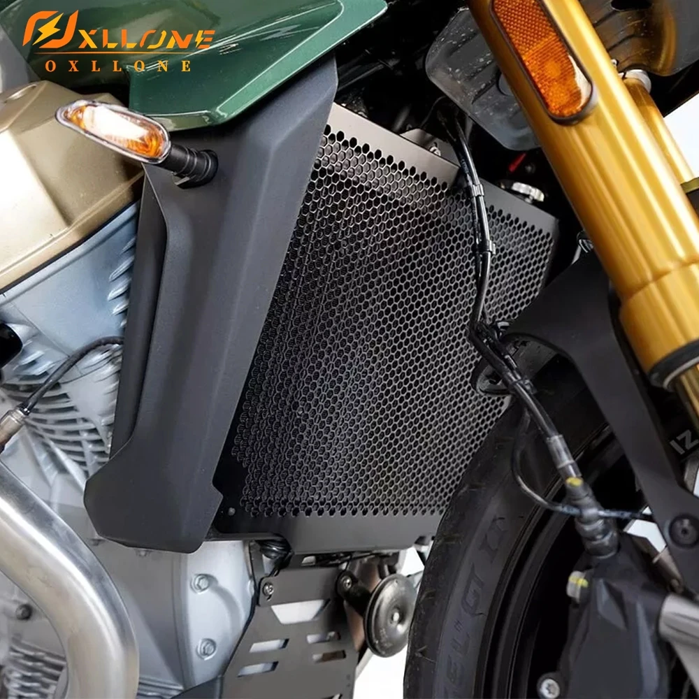 Radiator Guard Cooler Cover For Moto Guzzi V100 Mandello V100S V100 S 2022 2023 2024 2025 Motorcycle CNC Grille Protection Part