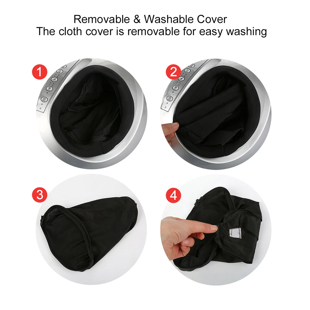 Nuovi prodotti Massaggiatore per piedi alla caviglia con controllo del tempo Massaggiatore per piedi Shiatsu con riscaldamento