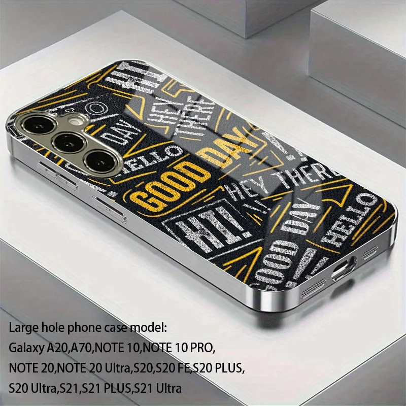 Electroplated Glass TPU for Samsung Galaxy S26 S25 S24 S23 S22 S21 FE,Ultra,Plus Scratch Resistant Drop resistant high quality