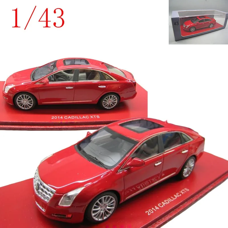 

LUXURY, масштаб 1/64, модель Cadillac XTS из смолы в оригинальной упаковке, модель автомобиля из красного сплава, игрушки для мальчиков, подарок