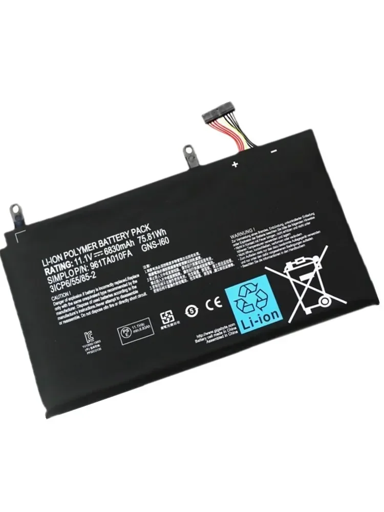 جديد GNS-I60 بطارية الكمبيوتر المحمول لجيجابايت P57W 961TA010FA 31CP6/55/85-2 GNS-160 P35K P37X P57X P35G P35N P35W P35X P37W #5