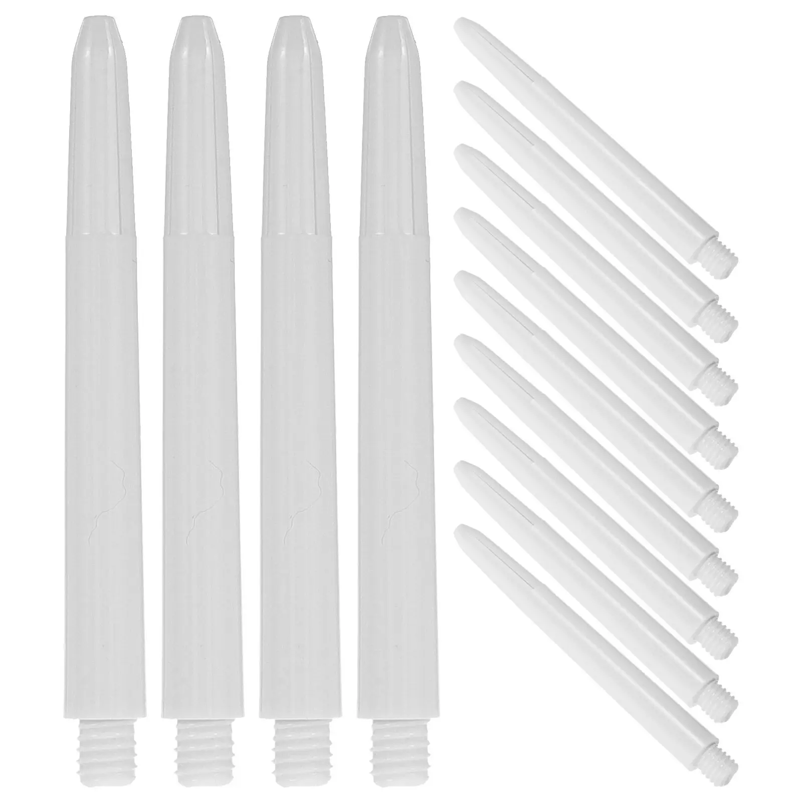 50Pcs Nylon Dart Shafts Threaded Replacement Shafts for Steel Tip Professional Accessories Tough Breakage Resistant