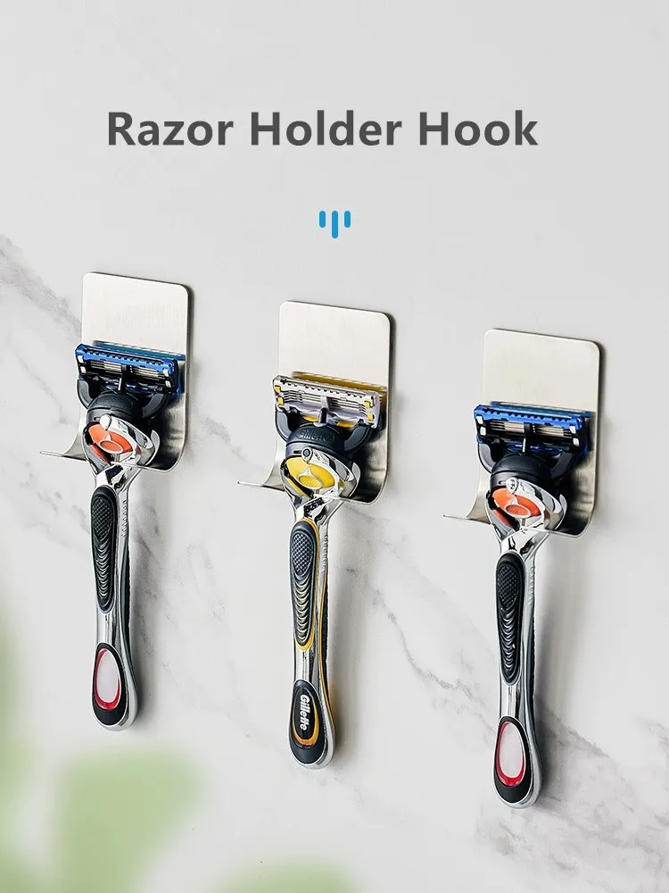 Razor rack hook, hanger, storage rack, bathroom old-fashioned manual razor holder