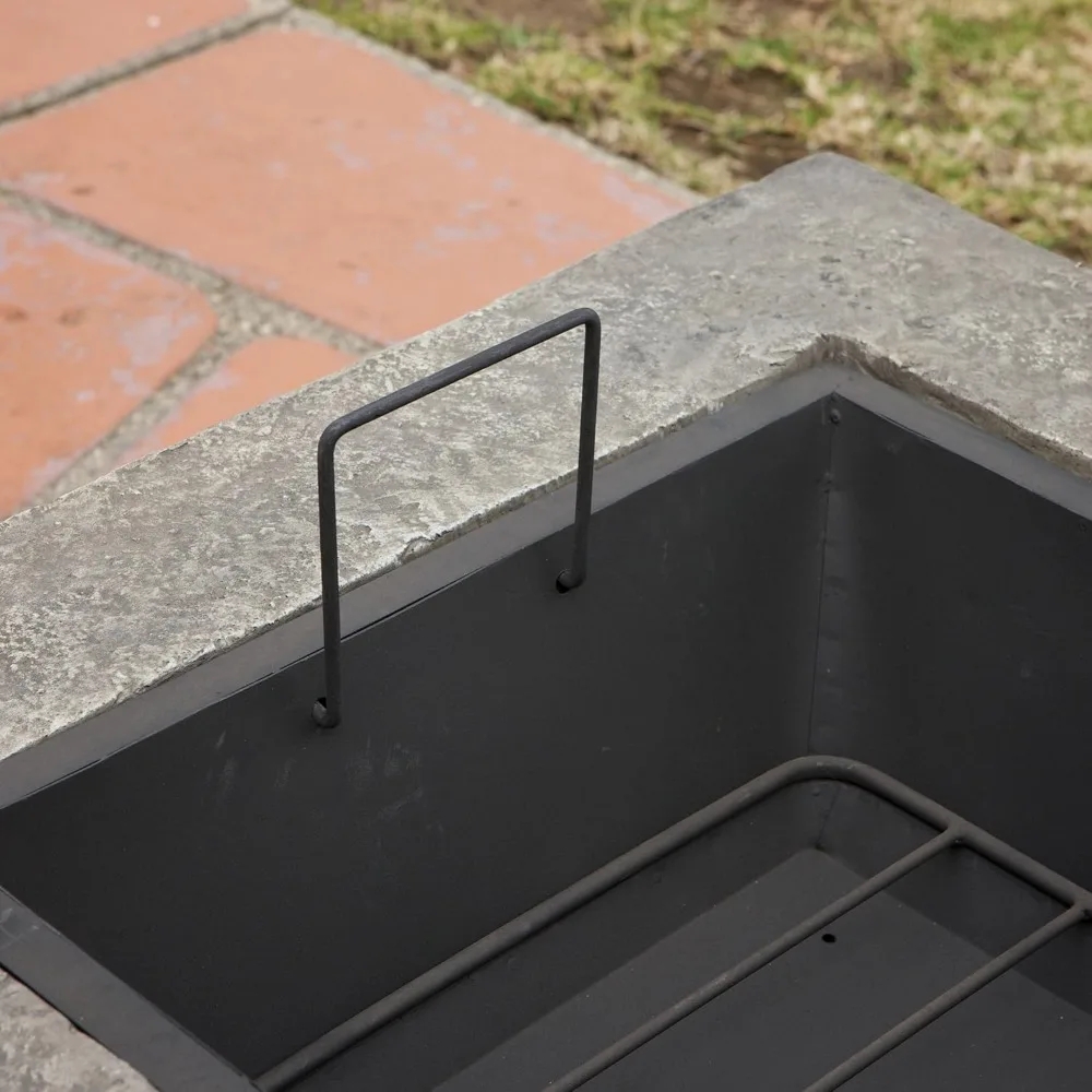 foyer cuadrado corporal, piedra