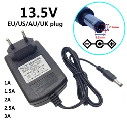 Zasilacz 13.5 V 2.5A 3A zasilacz DC 220V do 13.5 V 2500mA 3000MA zasilacz 5.5mm * 2.5mm przełączanie 5525 konwerter 1A 1.5A 2A