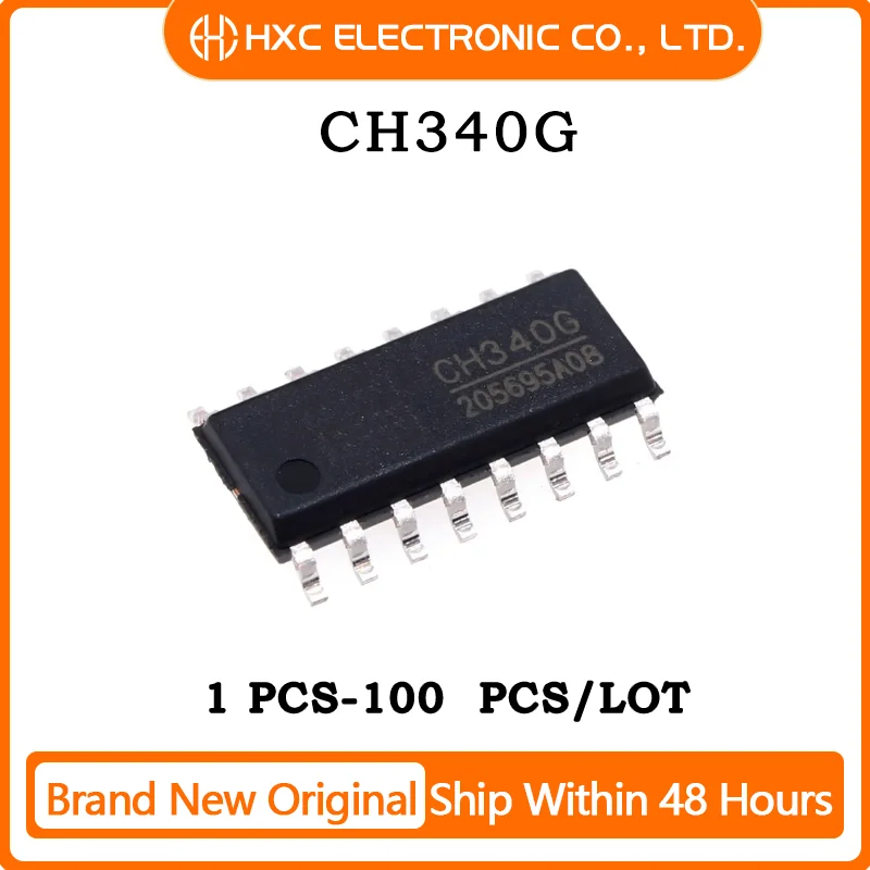 

5PCS/10PCS/50PCS/100PCS CH340G New Original Authentic USB Chip
