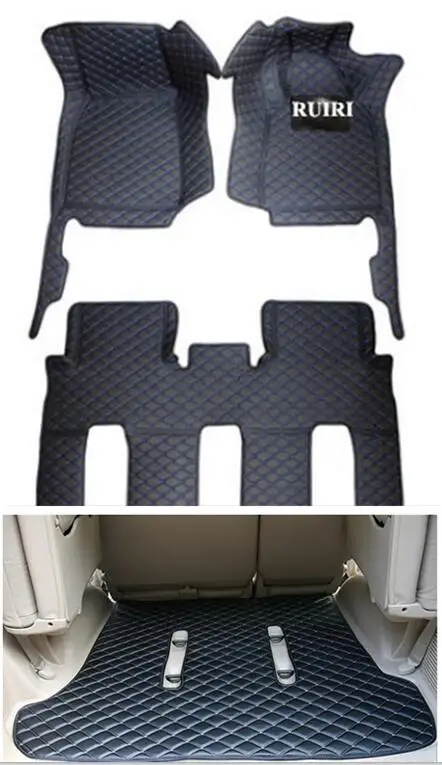 

Custom special car floor mats for Right hand drive Toyota Land Cruiser 200 7 seats 2021-2007 waterproof carpets for LC200 2019