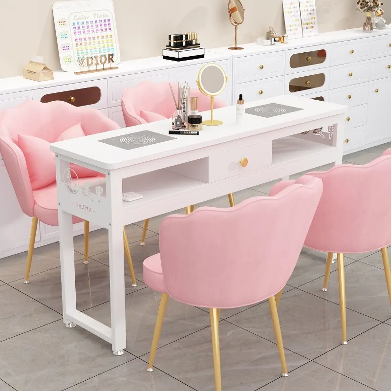 New Light Luxury Manicure Table Economical Single Japanese Style Nail Table Salon Furniture Nails Table Manicure Table