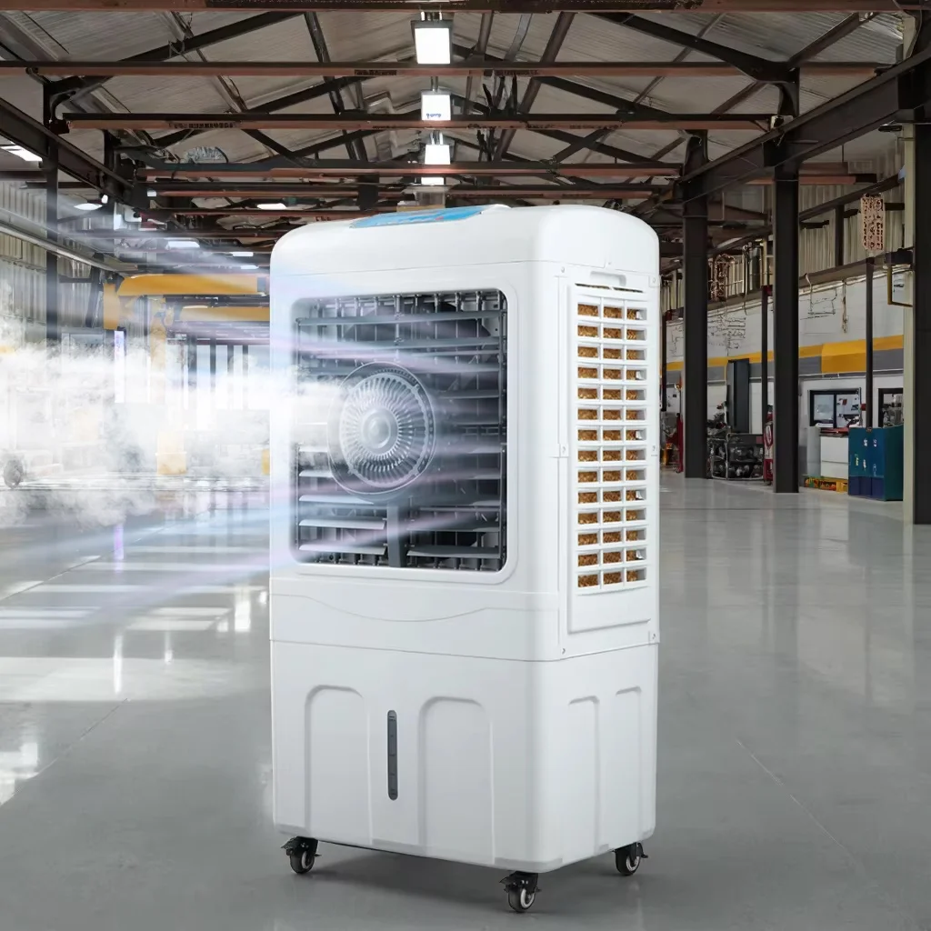 

Industrial Fans for Outdoor & Indoor Use Music Festival Spray Evaporative Air Cooler