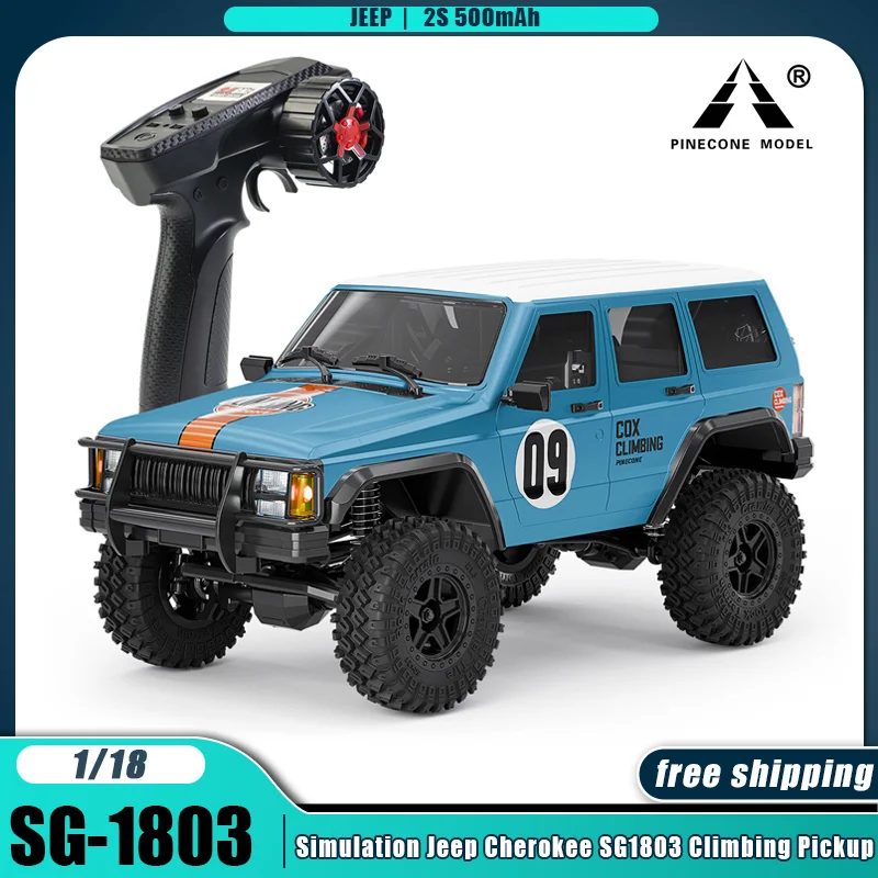 SG1803 1/18 Jeep RC Car Full Scale Simulation Model 2.4G 4WD Motor
