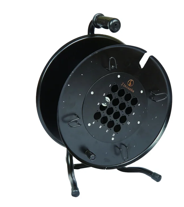 Empty Cable Drum With XLR Connector PVC Jacket And Combination Shielding For Speaker Application