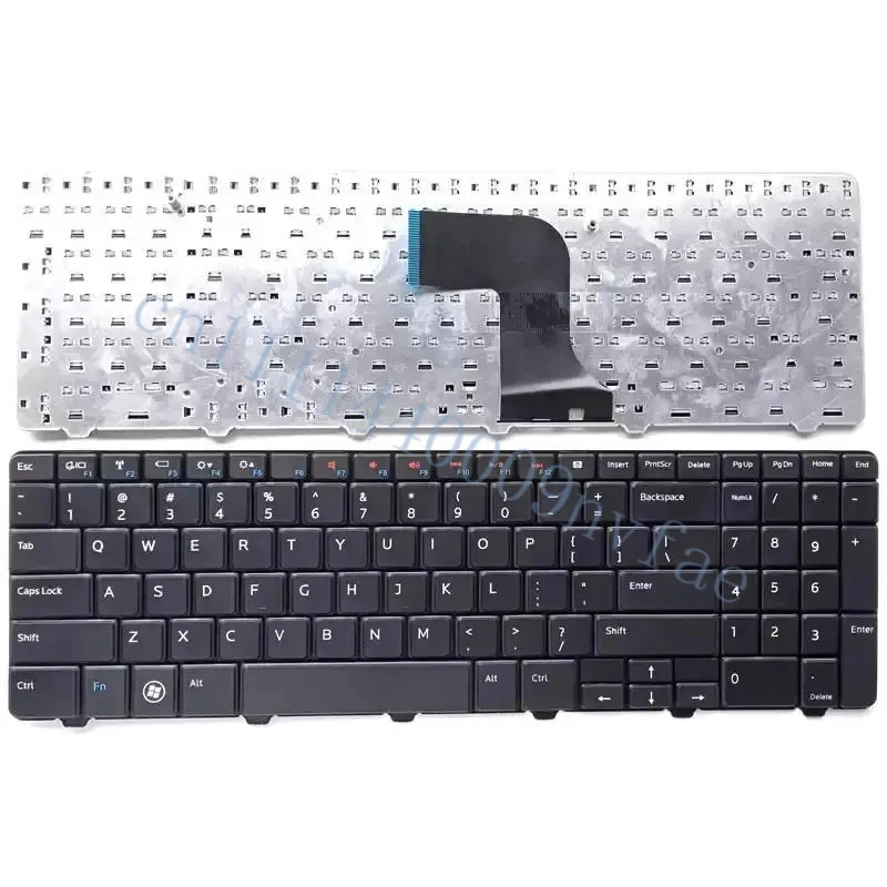 Replacement Keyboard Compatible for Dell Inspiron 15R 5010 M5010 M501R N5010 Series Black US Layout 0.3