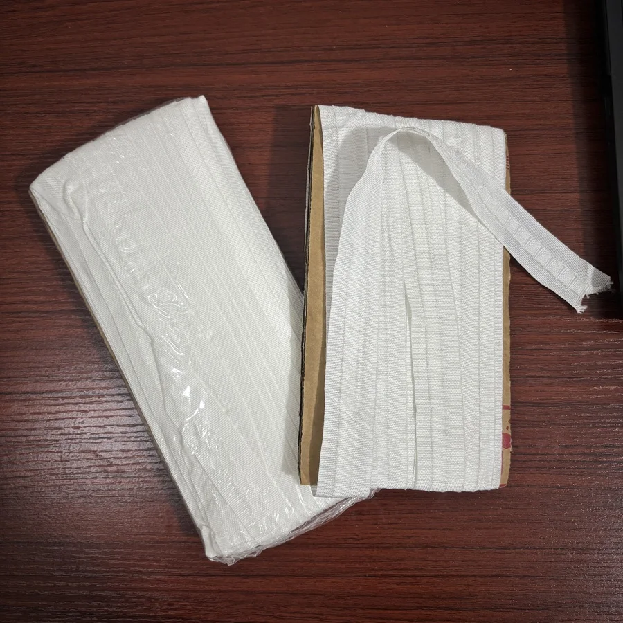 30m/100m High-quality Curtain Cloth Belt 2.5cm For Curtains Eyelets Rings Grommet Punching Hook Curtain Pleated Accessories