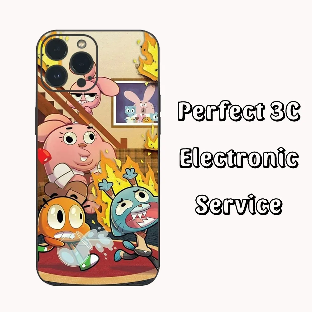 Incrível mundo de g-gumball capa de telefone para iphone15 14 13 12 mini 11 pro xs max x xr se5 6 7 8 plus capa de silicone macio