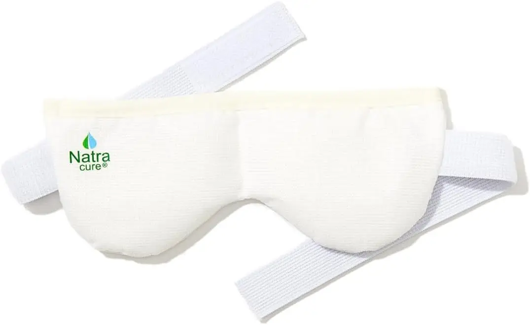 

Moist Heat Eye Mask for Dry Eyes, Stye & Blepharitis Relief - Microwavable Compress