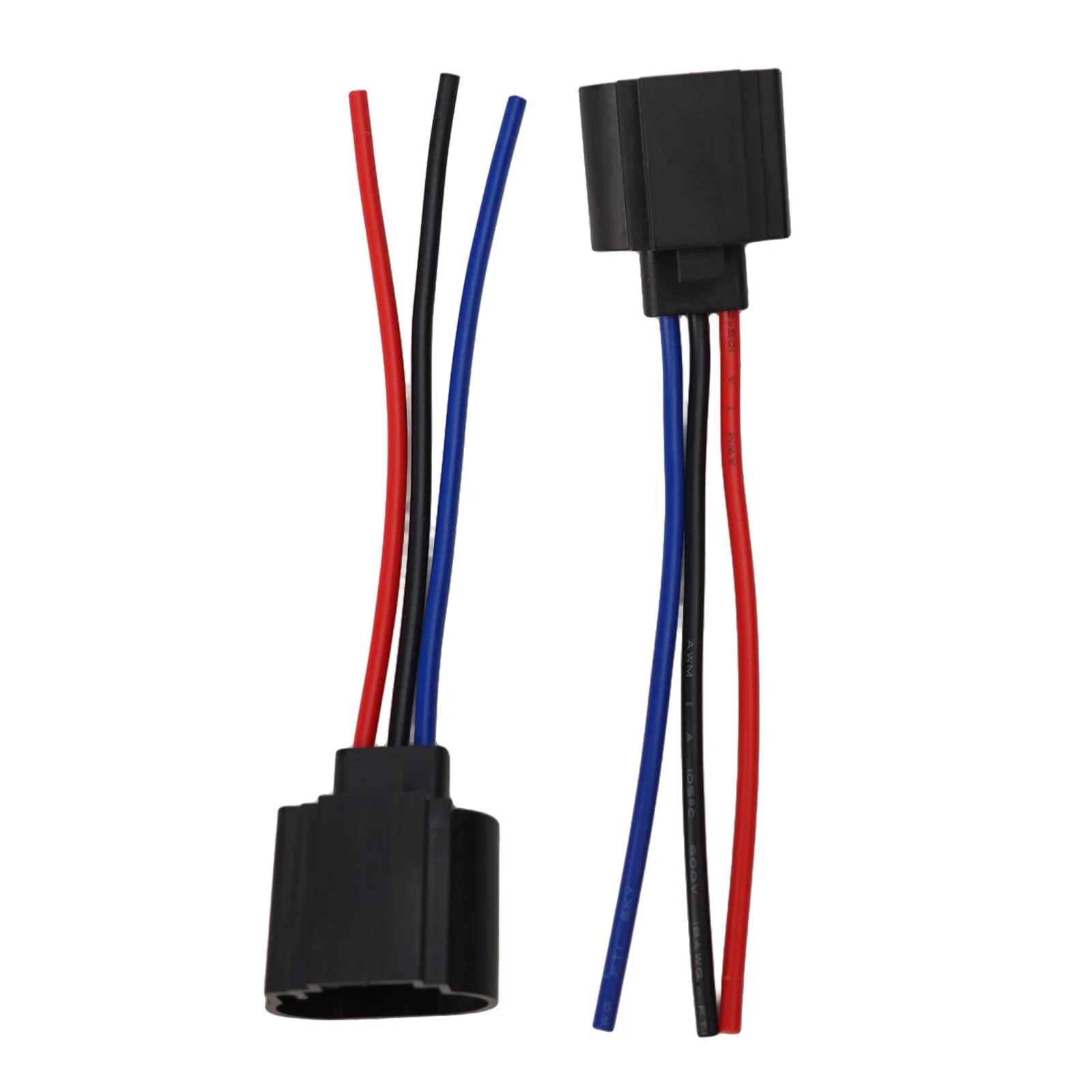 

Extend or Replace Your H13 9008 Headlight Socket with this Female Plug Wire Harness Adapter Connector Set of 2