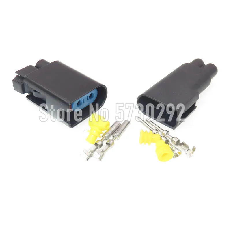 2P 5-1437710-5 2-1437712-5 5-1437710-6 Car Motor Lamp Wheel ABS Sensor Connecgtor For Ford Volvo Land Rover