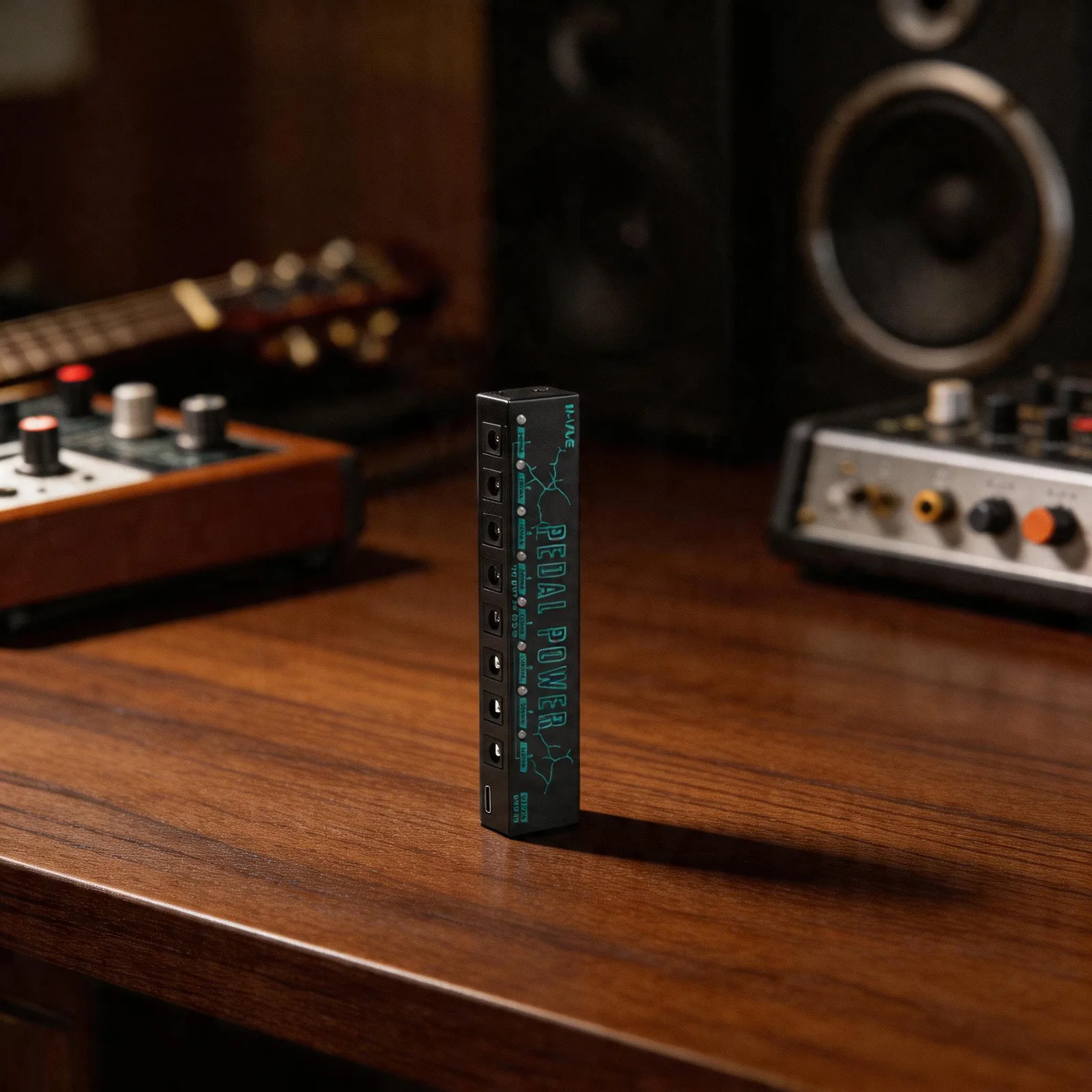 Multiple Effects Pedals Effects Supply Type C Input 8 Isolated Outputs Compact Lightweight Design Multiple Effects