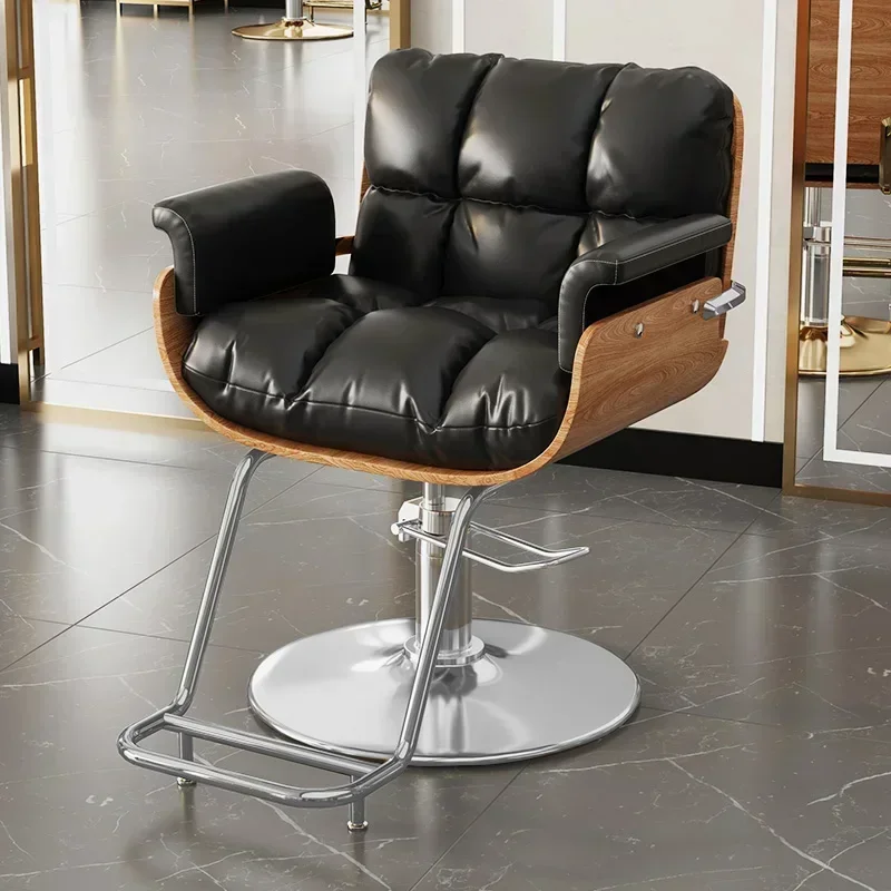 

Barber Chair Owl for Barbershop Professional Hairdressing Salon Equipment Furniture Accessories with Wheels Swivel Machines Nail