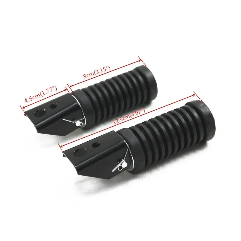 Motorcycle Rear Foot Pegs  Pedals For Suzuki GN125 GS125 GT QJ 125 GN-125